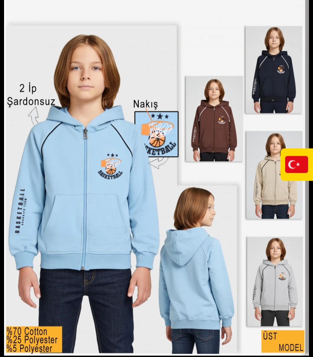 2324049 6-9 YAŞ ÇOCUK BASKETBALL POTA NAKIŞ VE BASKILI KPŞN